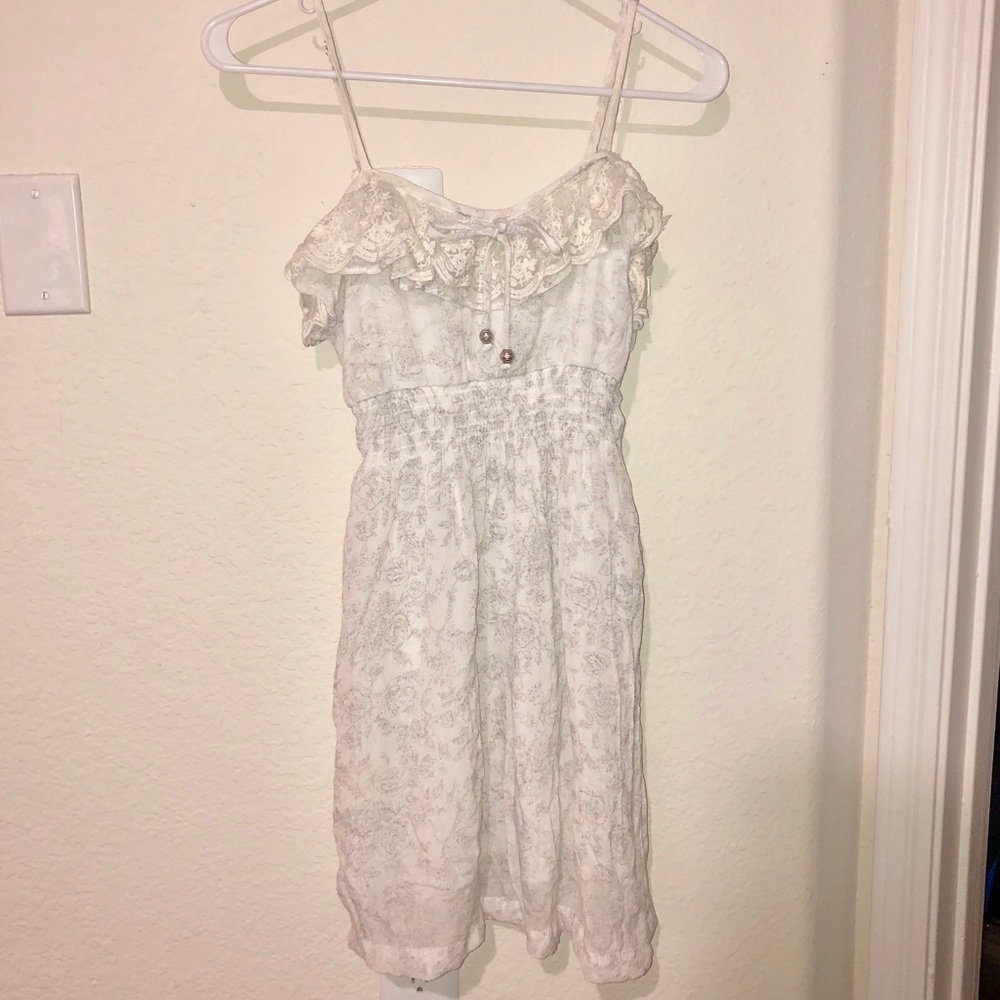 Off white summer dress